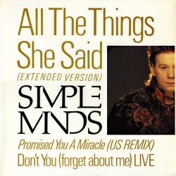 Simple Minds - All The...
