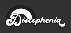 logo discophenia noir et blanc